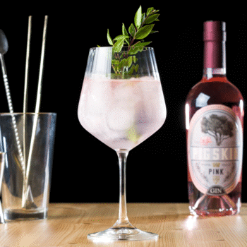 Pigskin Pink Tonic Cocktail