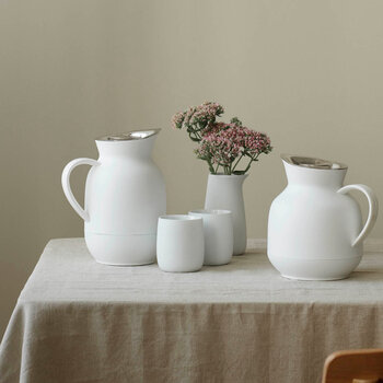 Stelton Amphora Termokander, Kaffe & Te, Hvid