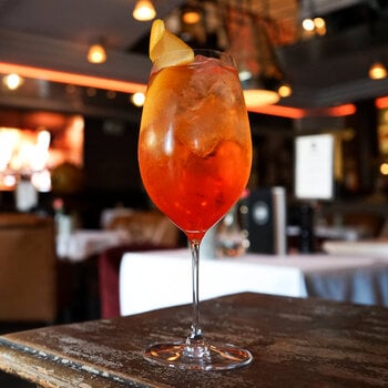 drink, cocktail, riedel, aperol, prosecco, aperol spritz, opskrift, drinksopskrift