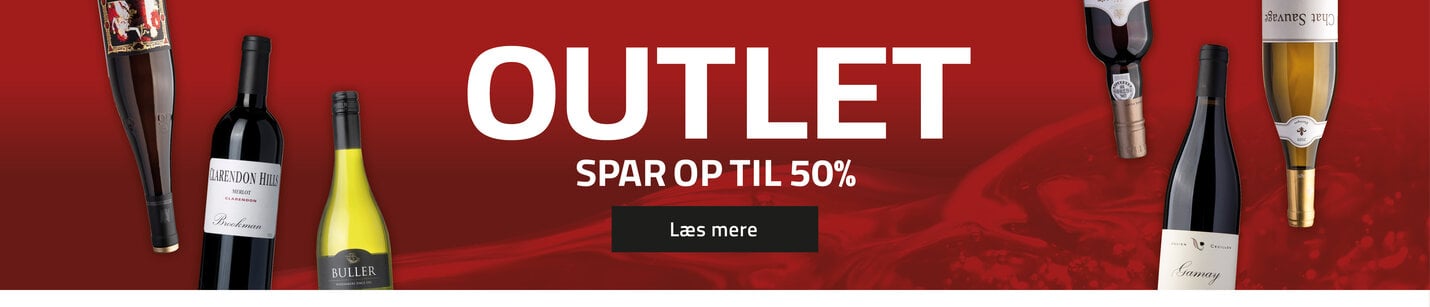 OUTLET - Spar Op til 50%