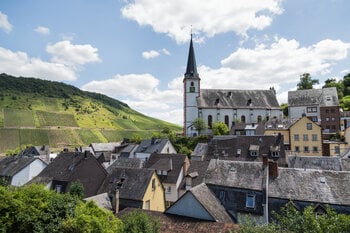 Udsigt over mosel området 