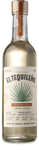 El Tequileno Reposado 38%, 50 cl