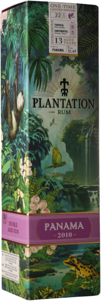 Plantation Panama 2010 51,4%, 70 cl