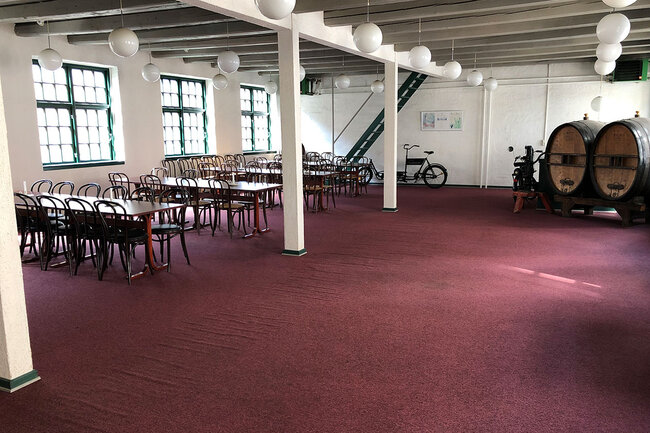 Inde i butikken