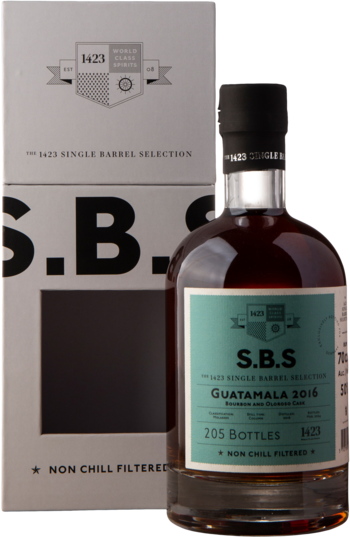 S.B.S Guatemala rom 2016, Oloroso finish, 50%, 70 cl