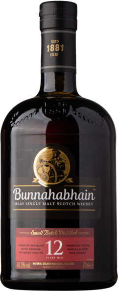 Bunnahabhain 12 Years Old 46,3%, Single Malt, 70 cl