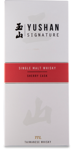 Yushan Single Malt Sherry Cask 46%, 70 cl