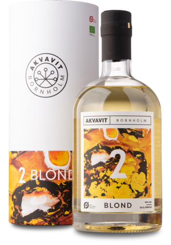 Snaps Bornholm Øko Akvavit Blond 40%, 50 cl