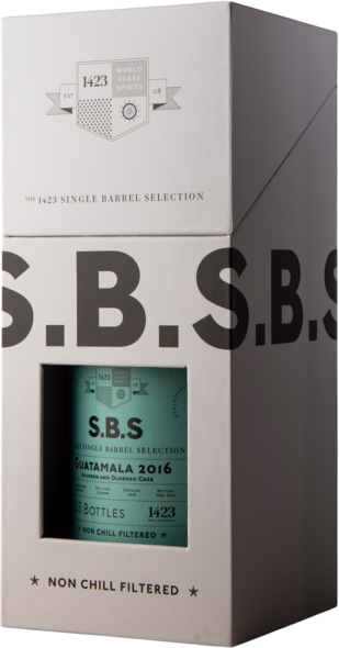 S.B.S Guatemala rom 2016, Oloroso finish, 50%, 70 cl