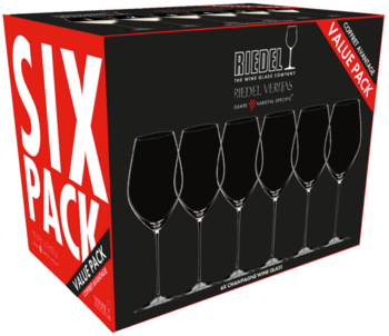 Veritas Pay 4 Get 6 Champagne Value Set 5449/28-22 , 1 stk = 6 glas
