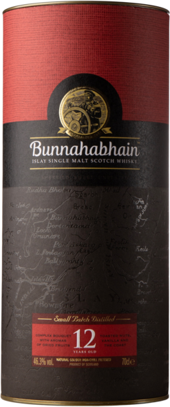 Bunnahabhain 12 Years Old 46,3%, Single Malt, 70 cl