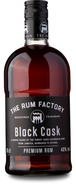 Black Cask Rum, 40%, 70 cl
