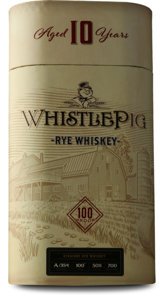 WhistlePig 10 år Rye Whiskey 50%, 70 cl