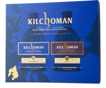 Kilchoman Machir Bay & Sanaig 46%, Single Malt, 2x20 cl