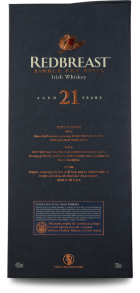 Redbreast 21 år 46%, 70 cl