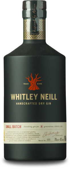Whitley Neil Gin 43%, 70 cl