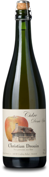 Drouin Cider Demi Sec Æble 3%, 75 cl