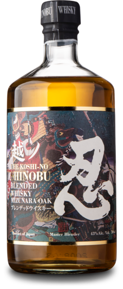 The Koshi-No Shinobu Mitzunara Oak, Blended 43%, 70 cl