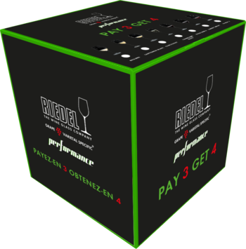 Performance Pay 3 Get 4 Cabernet/Merlot Value Set 5884/0 , 1 stk = 4 glas