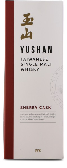 Yushan Single Malt Sherry Cask 46%, 50 cl