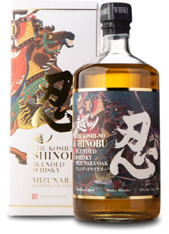 The Koshi-No Shinobu Mitzunara Oak, Blended 43%, 70 cl