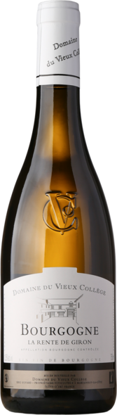 2022 Bourgogne Blanc La Rente de Giron Organic, AOP