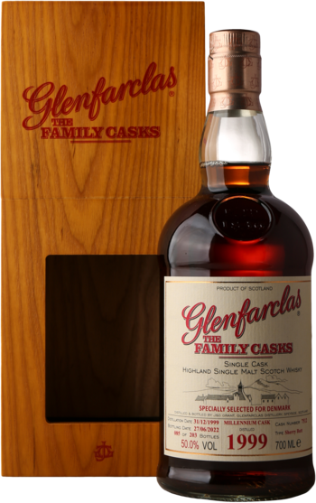 1999 Glenfarclas Millenium # 7512, 50%, 70 cl, J & G Grant