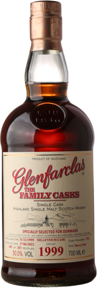 1999 Glenfarclas Millenium # 7512, 50%, 70 cl, J & G Grant