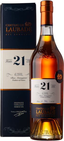 21 Years Old Bas Armagnac 45,3%, AOP, 70 cl