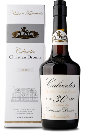 Drouin Calvados 30 Years 40%, Appellation Calvados Contrôlee, 70 cl