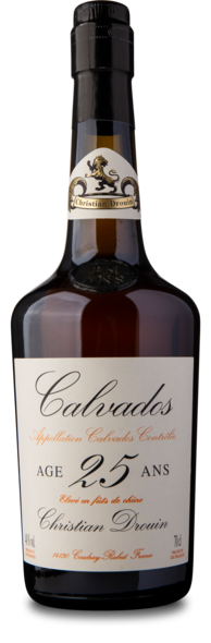 Drouin Calvados 25 Years 40%, Appellation Calvados Contrôlee, 70 cl