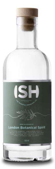 ISH London Botanical Spirit Alkoholfri Gin, 50 cl, ISH Spirits