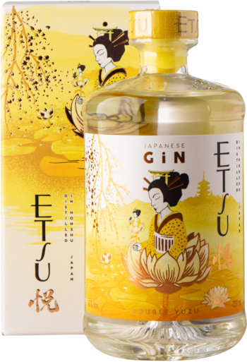 Etsu Double Yuzu Gin 43%, 70 cl