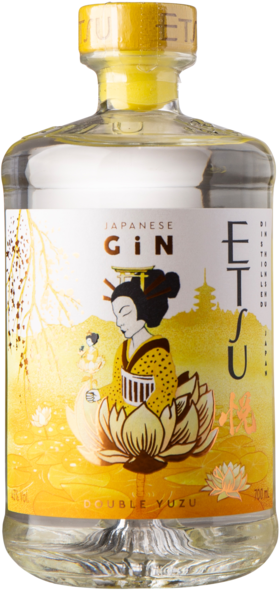Etsu Double Yuzu Gin 43%, 70 cl