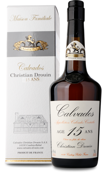 Drouin Calvados 15 Years 40%, Appellation Calvados Contrôlee, 70 cl