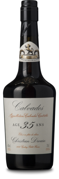 Drouin Calvados 35 Years 40%, Appellation Calvados Contrôlee, 70 cl