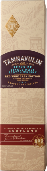 Tamnavulin Red Wine Cask 40%, 70 cl
