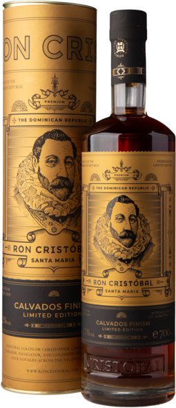 Cristobal Santa Maria Calvados Cask Finish, 42%, 70 cl, Ron Cristobal