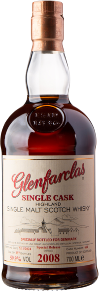 2008 Glenfarclas Single cask 1st Fill Sherry Bottled for Denmark, 59,9% 70 cl