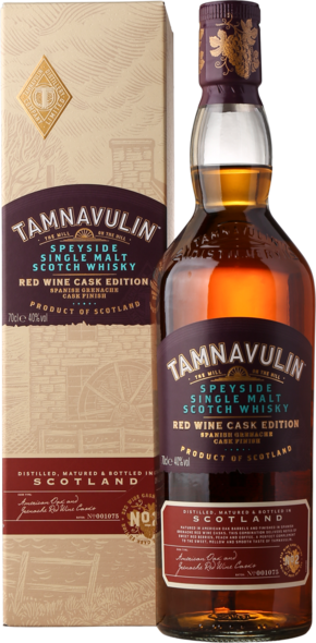 Tamnavulin Red Wine Cask 40%, 70 cl