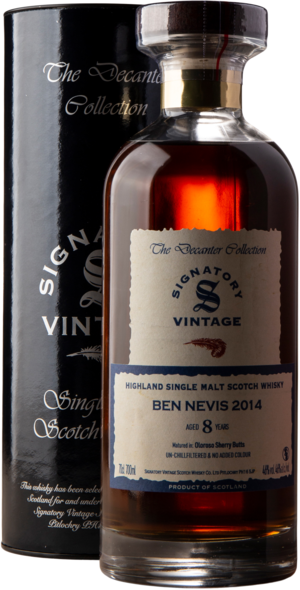 Ben Nevis 8 år Decanter 46%, 70 cl