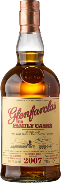 2007 Glenfarclas S23 cask #2669 60,1%, 70 cl, J & G Grant