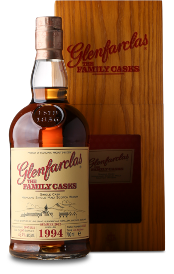 1994 Glenfarclas Family S22 cask, #4323, 45,4%, 70 cl, J & G Grant
