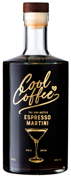 Cool Coffee RTD Espresso Martini 16%, 70 cl