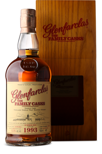 1993 Glenfarclas Family S22 cask, #4439, 53,8%, 70 cl, J & G Grant