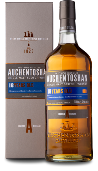 Auchentoshan 18 Years 43% Gift Box, Single Malt, 70 cl