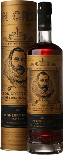 Ron Cristobal Santa Maria PX Sherry Finish 43%, 70 cl