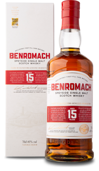 Benromach 15 years, 43%, 70 cl