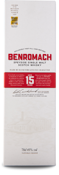 Benromach 15 years, 43%, 70 cl