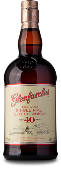 Glenfarclas 40 Years 43%, 70 cl, J & G Grant
